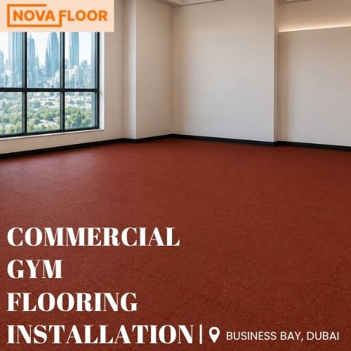 Commercial Gym Flooring Project in Business Bay 1