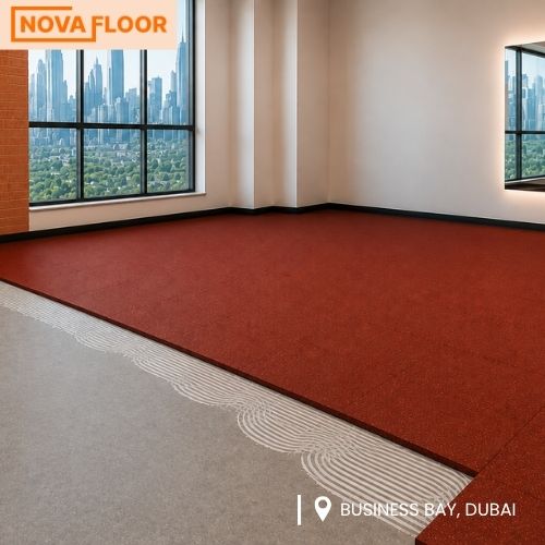 Commercial Gym Flooring Project in Business Bay, Dubai