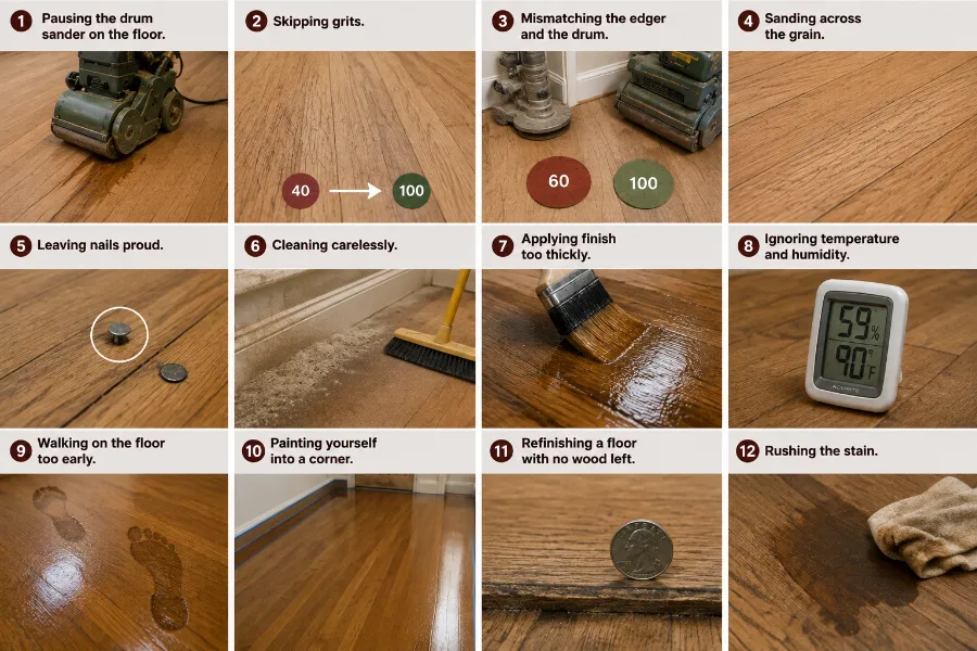 Common Mistakes That Ruin a Refinishing Job