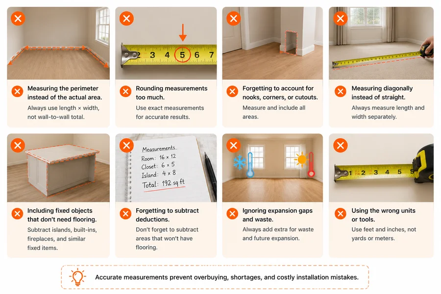 Common Mistakes When Measuring