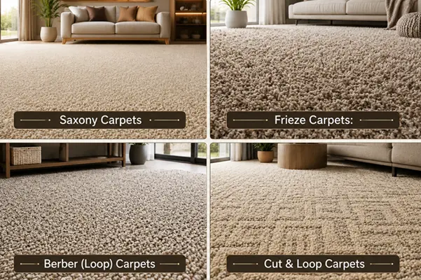 Custom Size Textured Pile Carpet