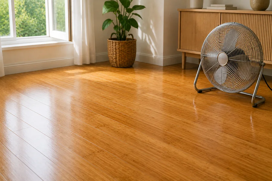 Drying Bamboo Floors