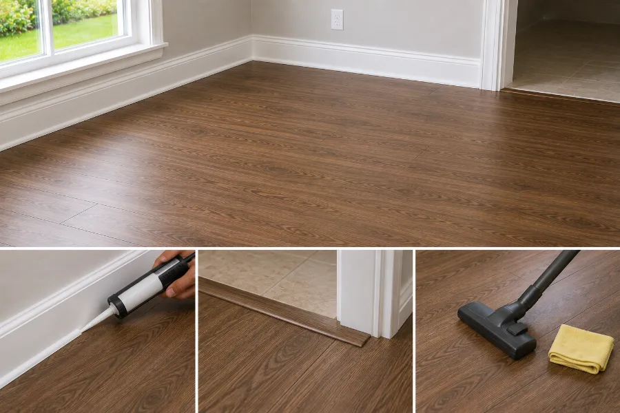 Finish With Trim, Transitions, and Cleanup