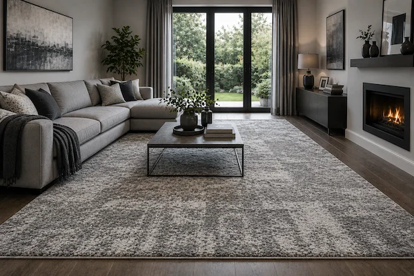 Grey living room Carpet