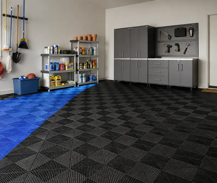 Heavy-Duty Garage Flooring Dubai- Interlocking Garage Floor Tiles