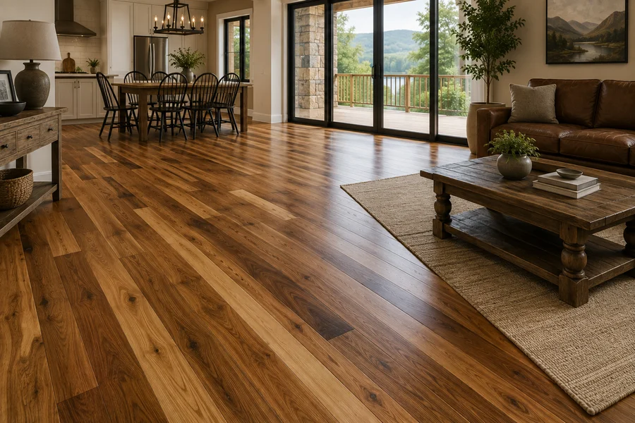 Hickory and White Oak Solid Hardwood