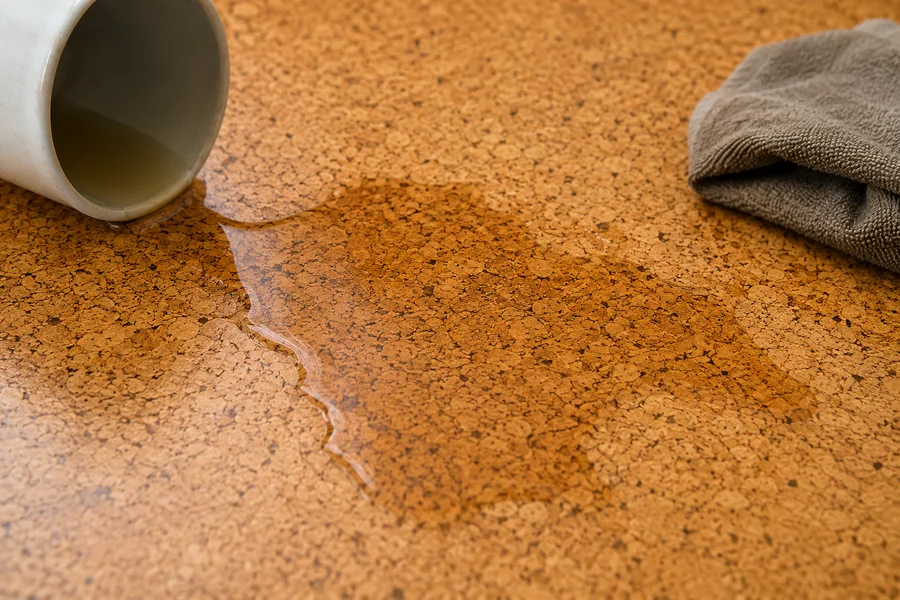How Cork Flooring Reacts to Water, Heat & Chemicals