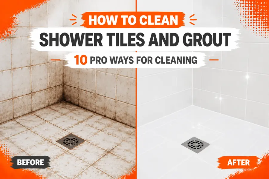 How To Clean Shower Tiles and Grout