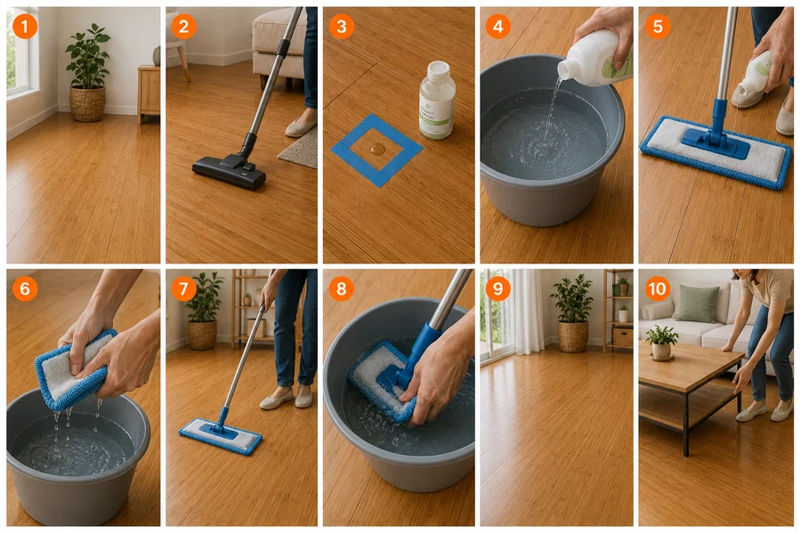 How to Clean Bamboo Floors in 10 Steps