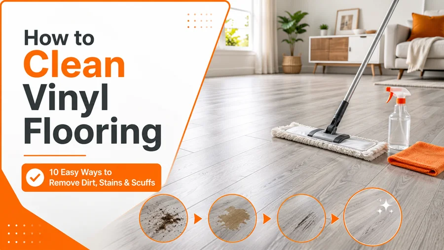 How to Clean Vinyl Flooring