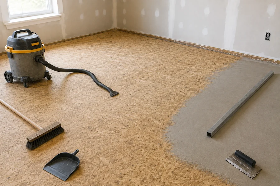 How to Prepare a Subfloor Before Installing Flooring