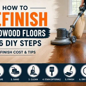 How to Refinish Hardwood Floors