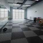 Impact Foam Rubber Floor Tiles
