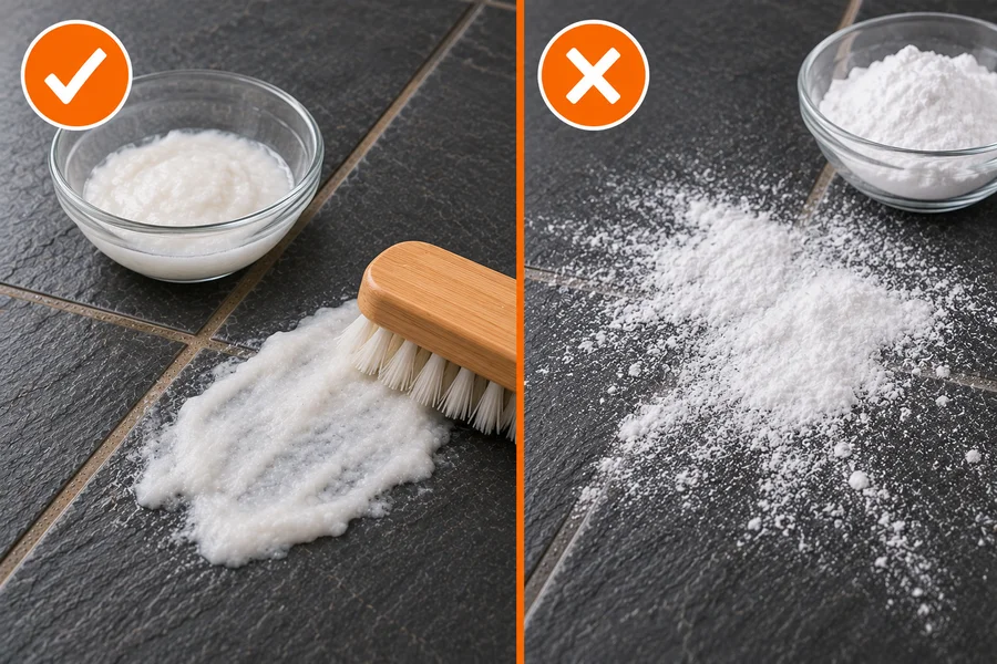 Is Baking Soda Safe on Slate Tiles?