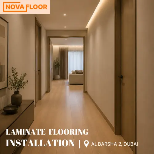 Laminate Flooring project at Al Barsha 2, Dubai