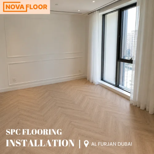 Light Natural OAk SPC Flooring in apartment