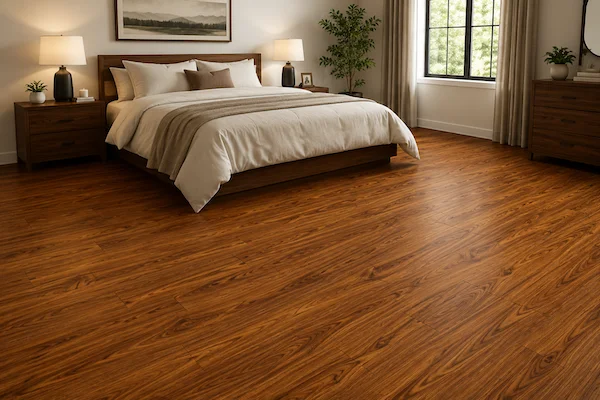 bedroom laminate flooring