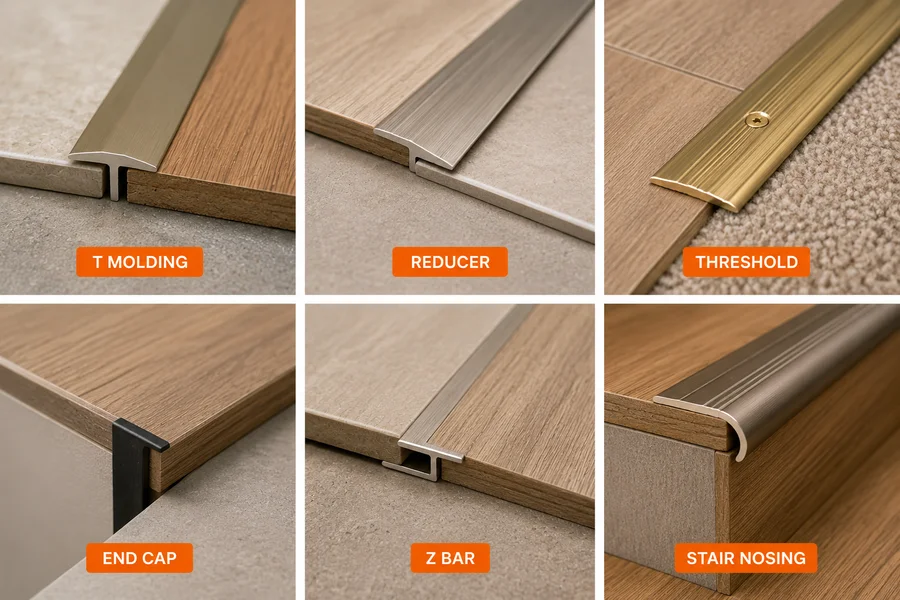 Main Types of Floor Transition Strips