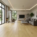 Natural Light Oak Vinyl Flooring