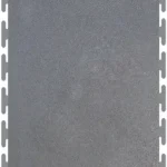 ( PVC Plain Mat - Grey )