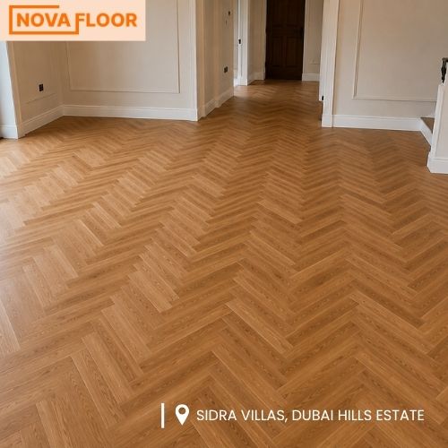 Parquet flooring instllation 1