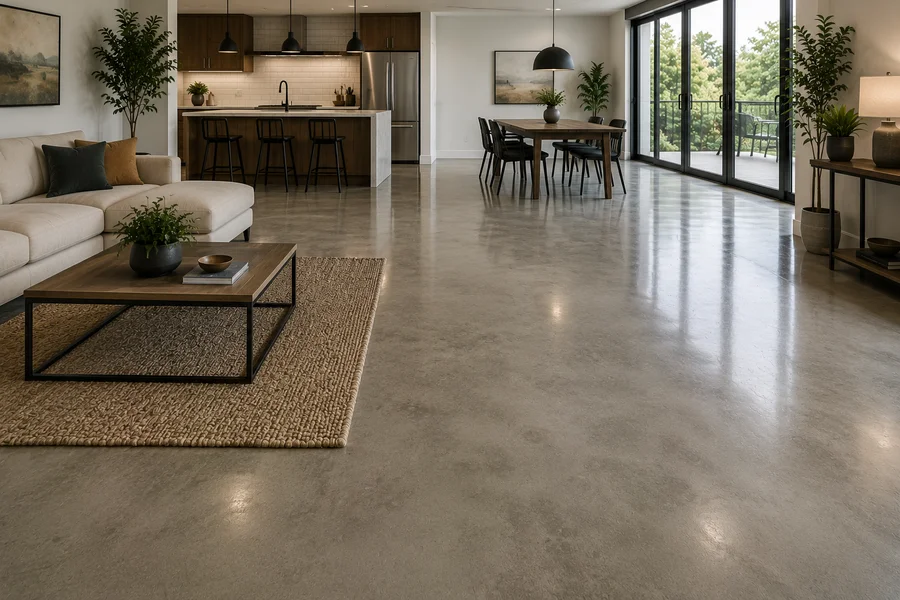 Polished and Sealed Concrete