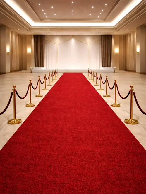 Red Exhibition Carpet