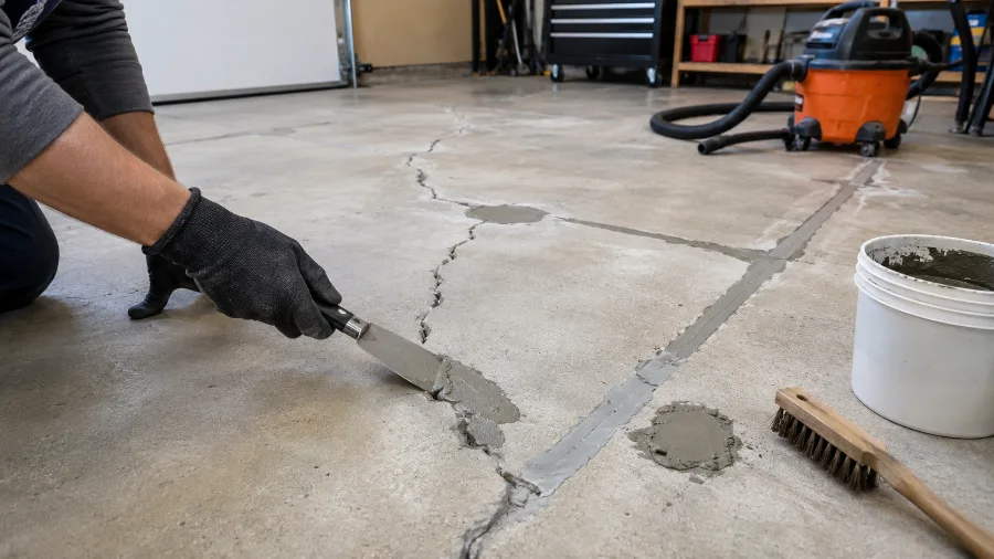 Repair Cracks, Divots, and Joints