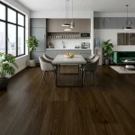 Rich Dark Walnut Vinyl Flooring