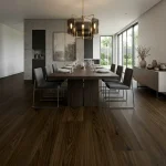 Rich Dark Walnut Vinyl Flooring