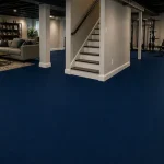 (Rubber Tile Plain Blue 20mm) ZS