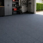 (Rubber Tile Plain Grey 20mm) ZS