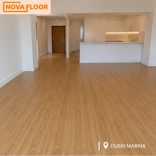 SPC Flooring Installation at Aparment in Dubi