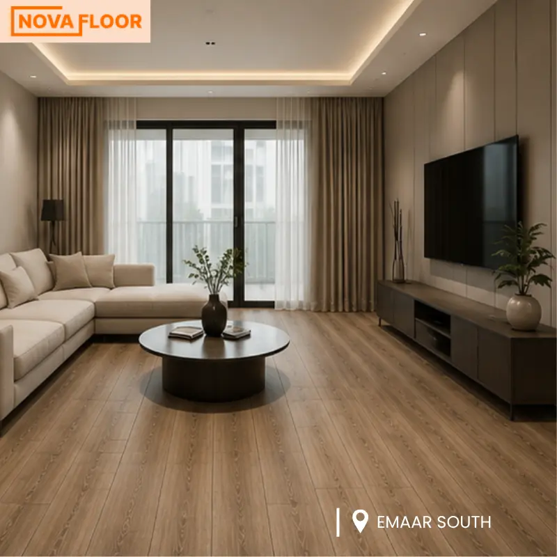 SPC Flooring in Emaar South - Waterproof SPC Floor Installation