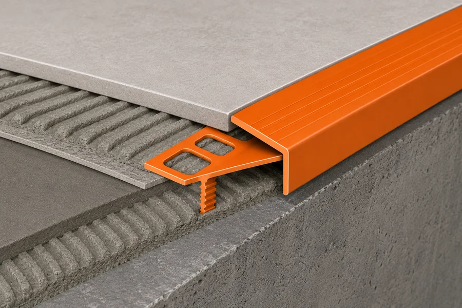 Sloped Tile Edge Profiles
