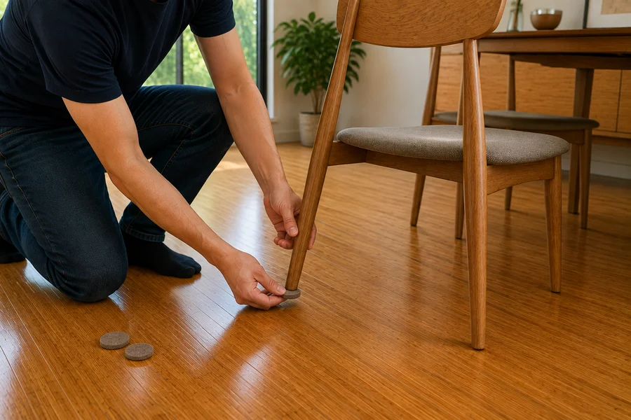 Step 10 – Inspect & Move Furniture Back