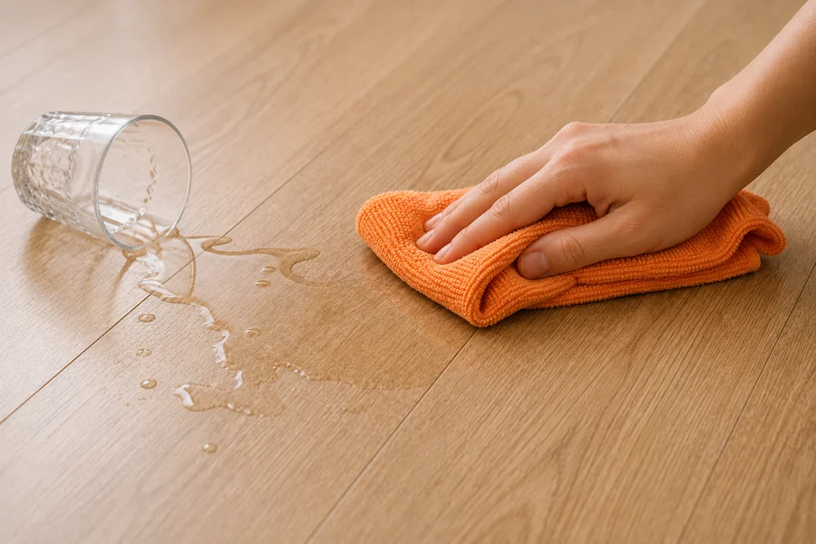 Step 2 Deal With Spills Quickly