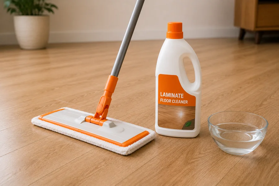 Step 3 Prepare a Laminate-Safe Cleaning Solution