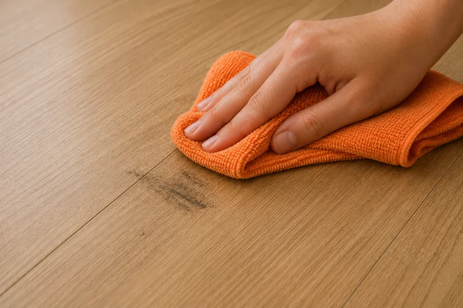 Step 5 Remove Stubborn Marks