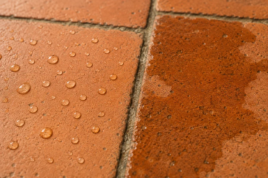Step One Find Out If Tiles Are Sealed or Unsealed