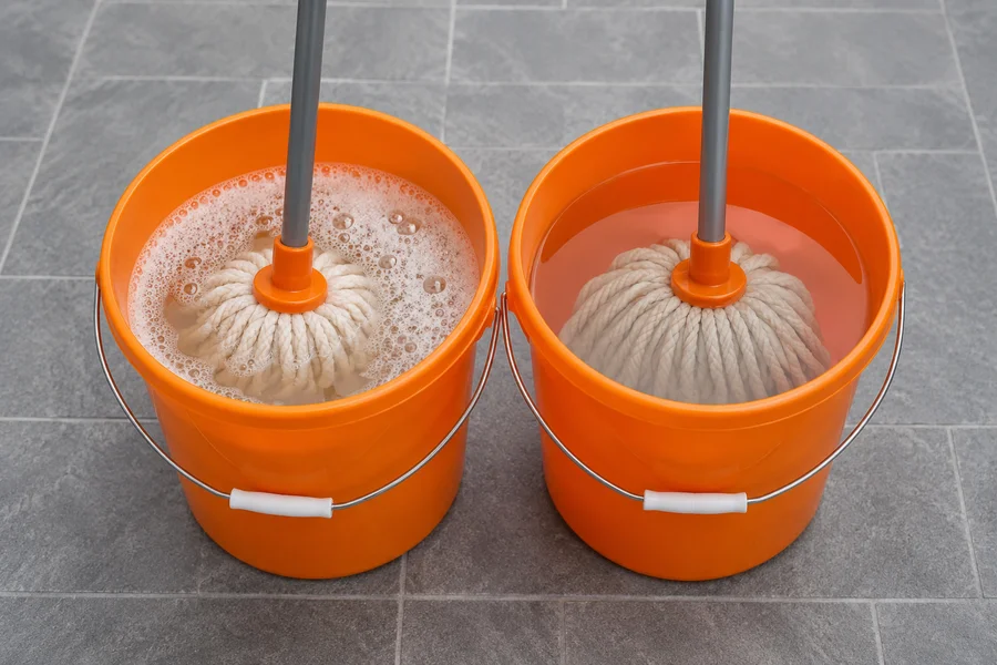 Two-Bucket Rinse Method