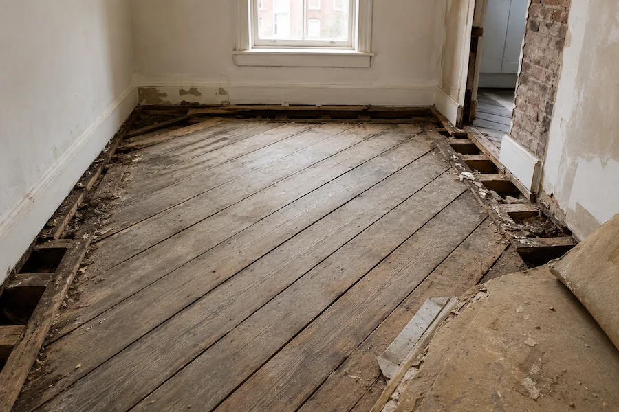 Types of Subfloor in Old Houses