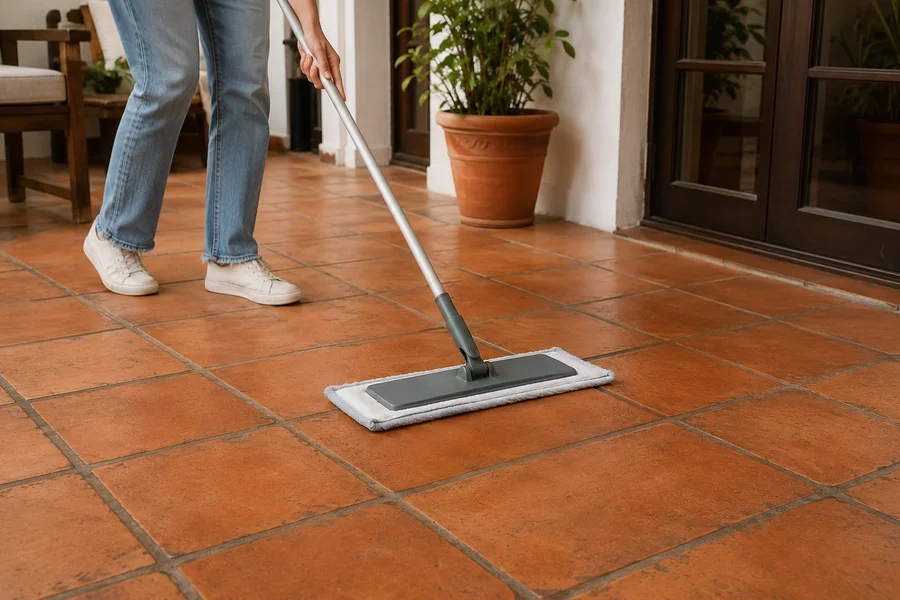 Weekly Terracotta Cleaning Routine