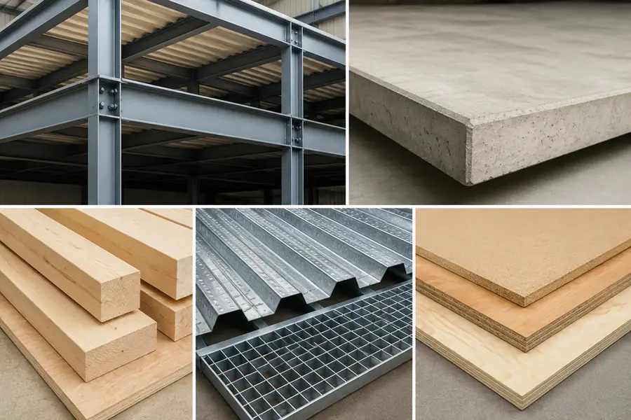 What Materials Are Used for Mezzanine Floors
