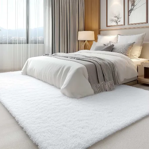 White carpet