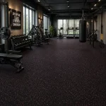 ( gym mat EPDM rubber red black ) ZS