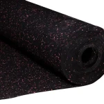 ( gym mat EPDM rubber red black ) ZS