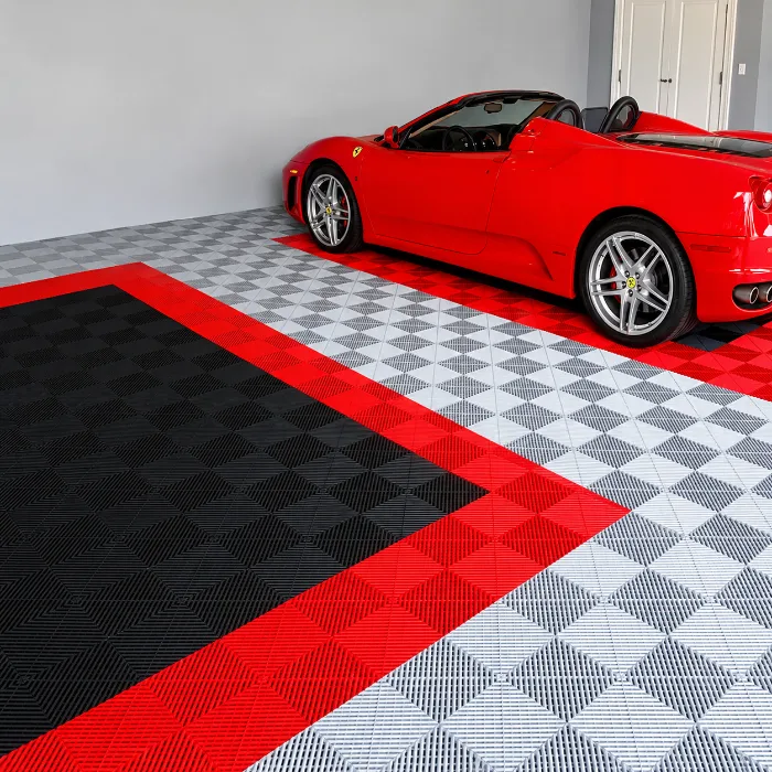 interlocking garage flooring]