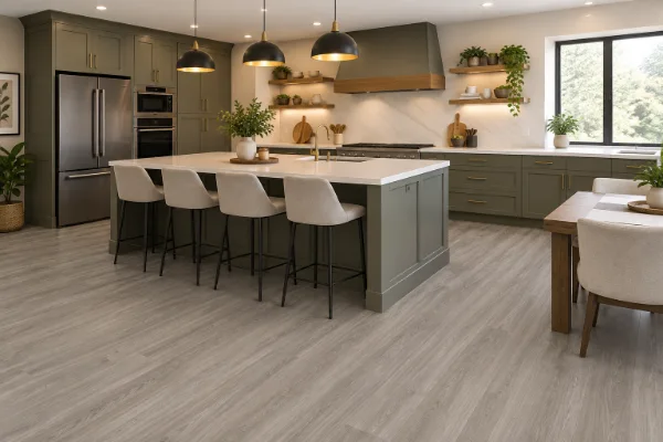 waterproof spc tiles for kitchen