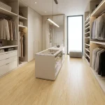2mm Natural Golden LVT Vinyl Flooring